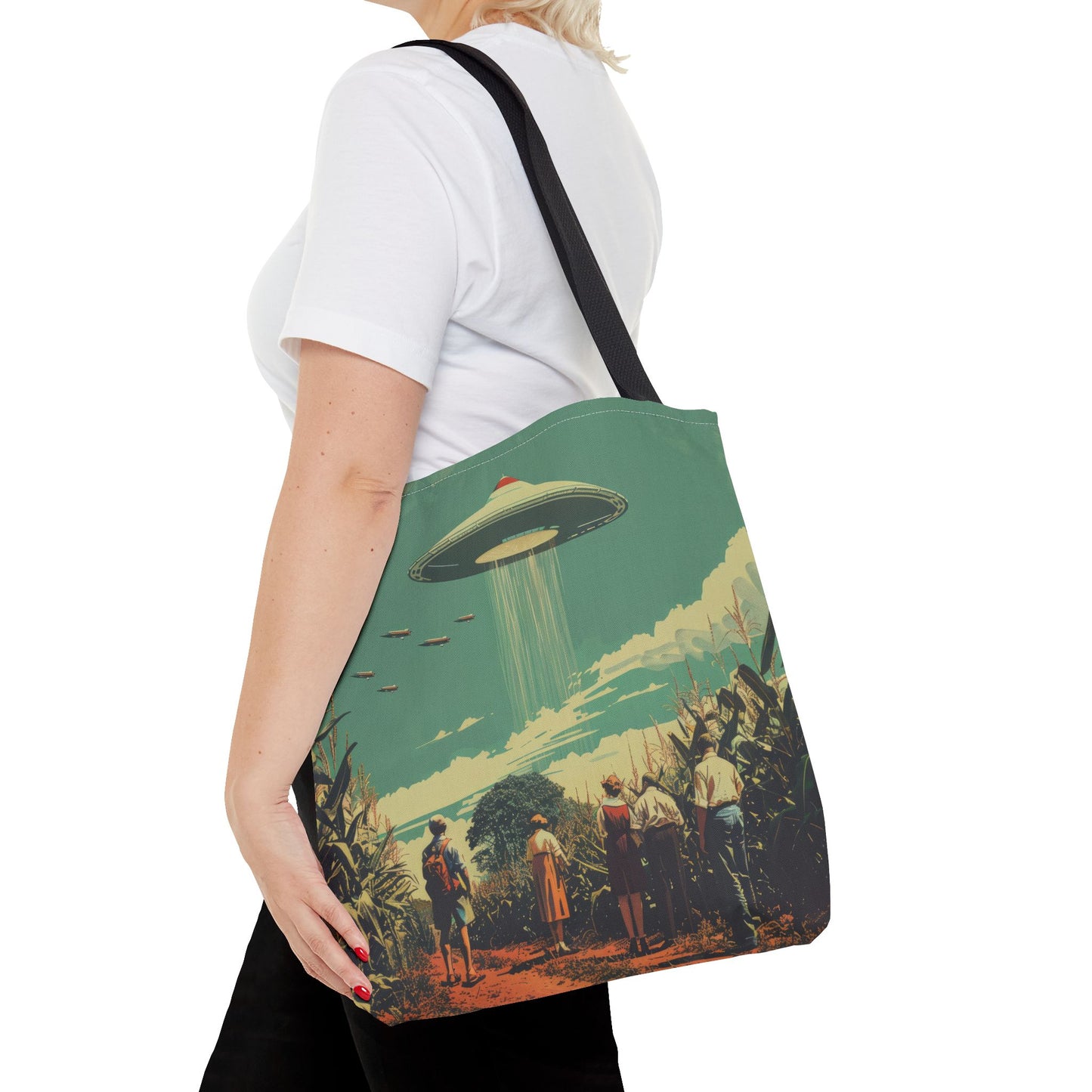 Alien Arrival - Tote Bag (AOP)