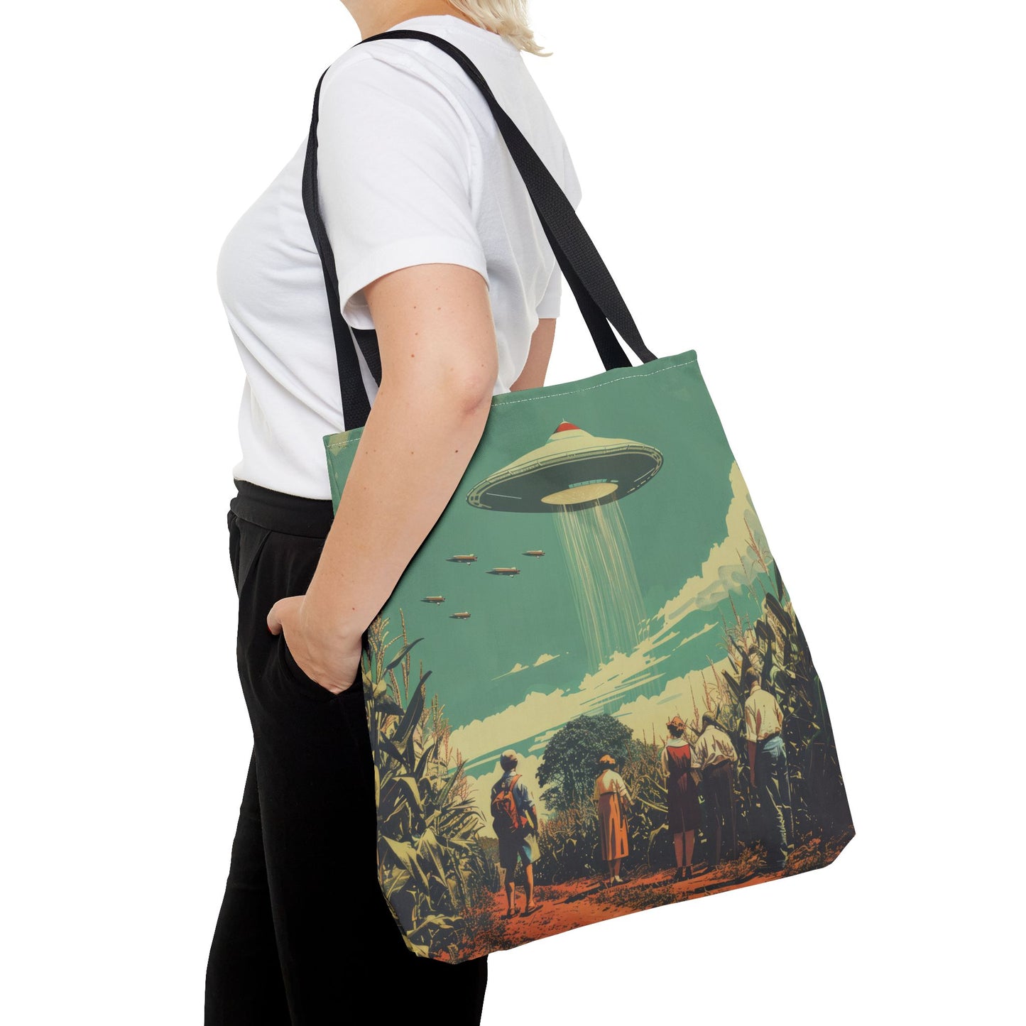 Alien Arrival - Tote Bag (AOP)