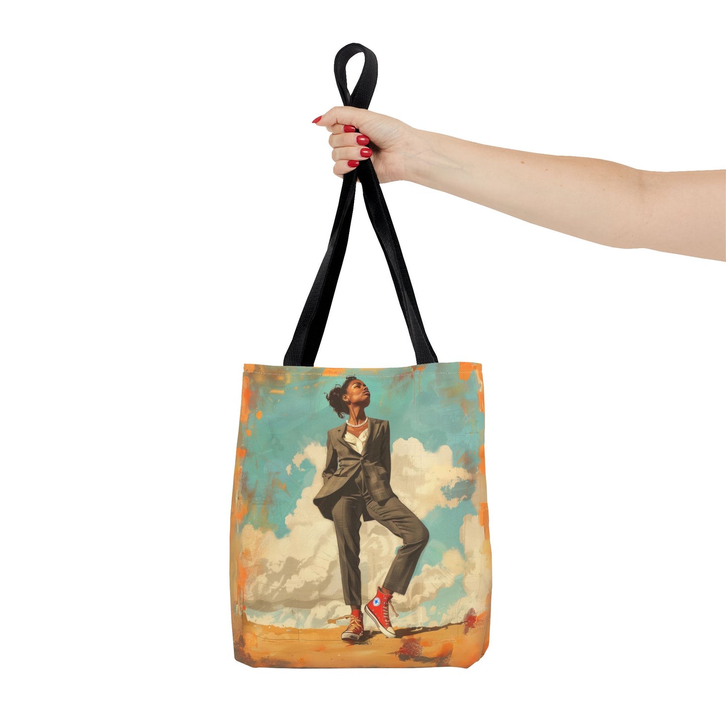 Pearls and Chucks - Tote Bag