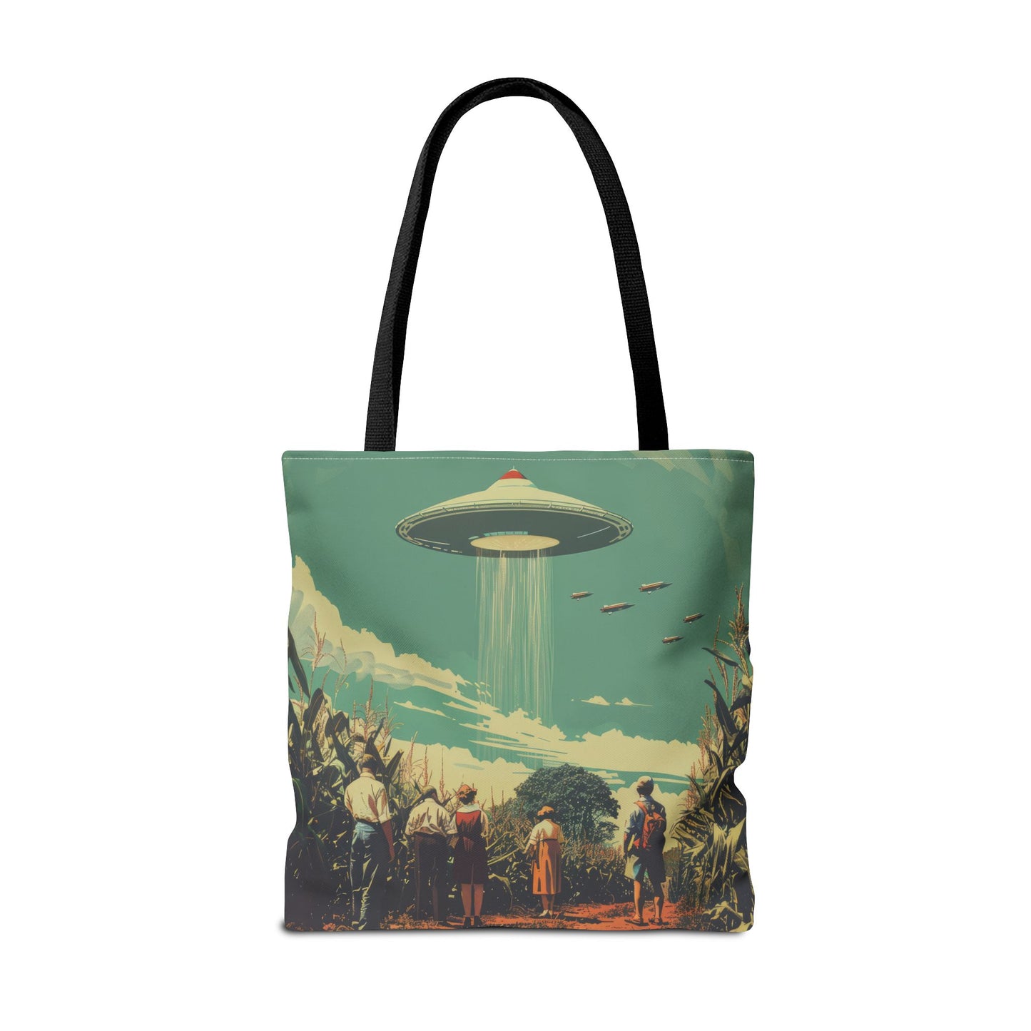 Alien Arrival - Tote Bag (AOP)