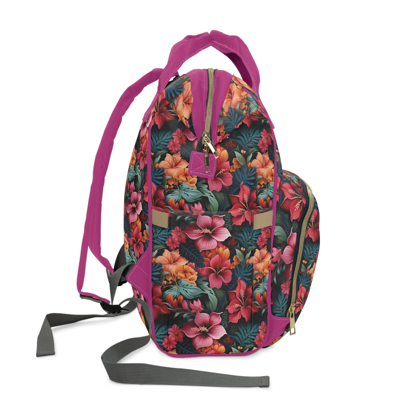 Tropical Bliss Multifunctional Backpack for Every Adventure