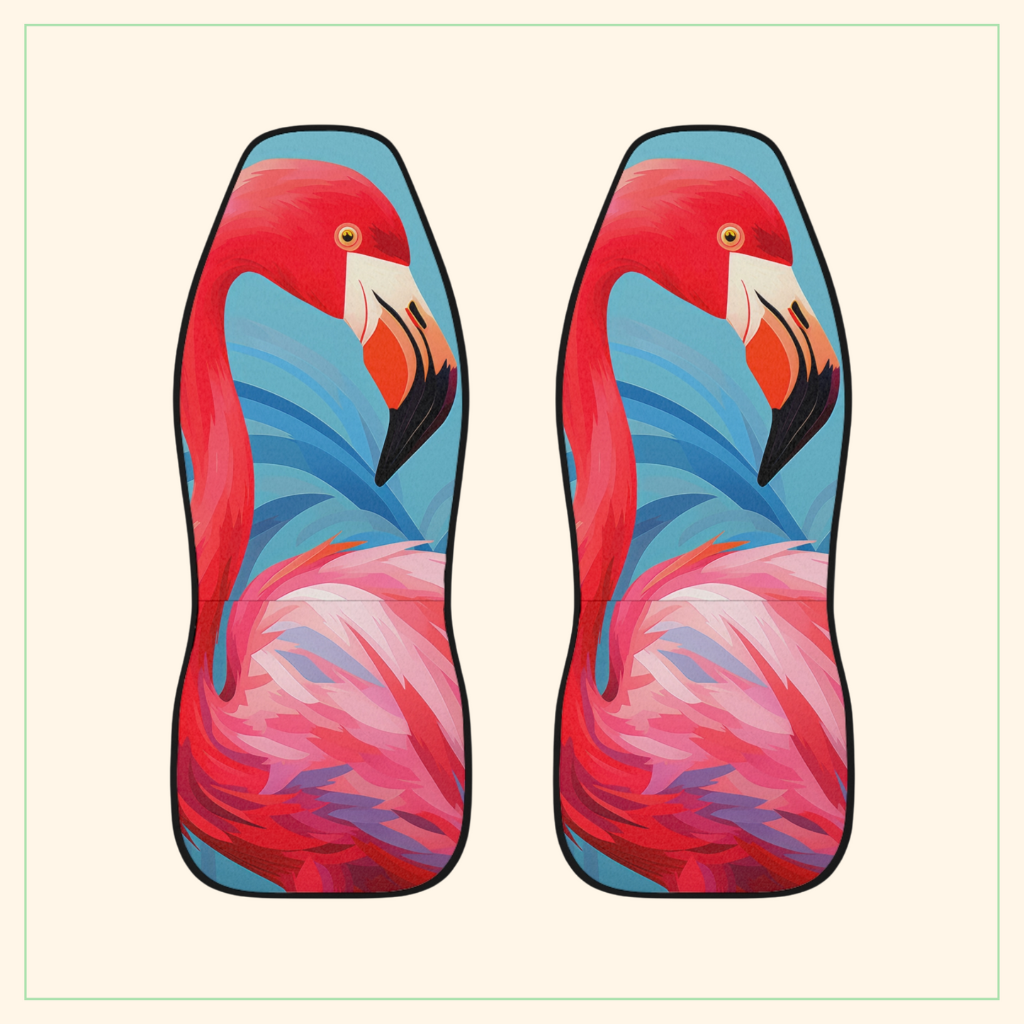 Flamingo Finesse Car Seat Covers