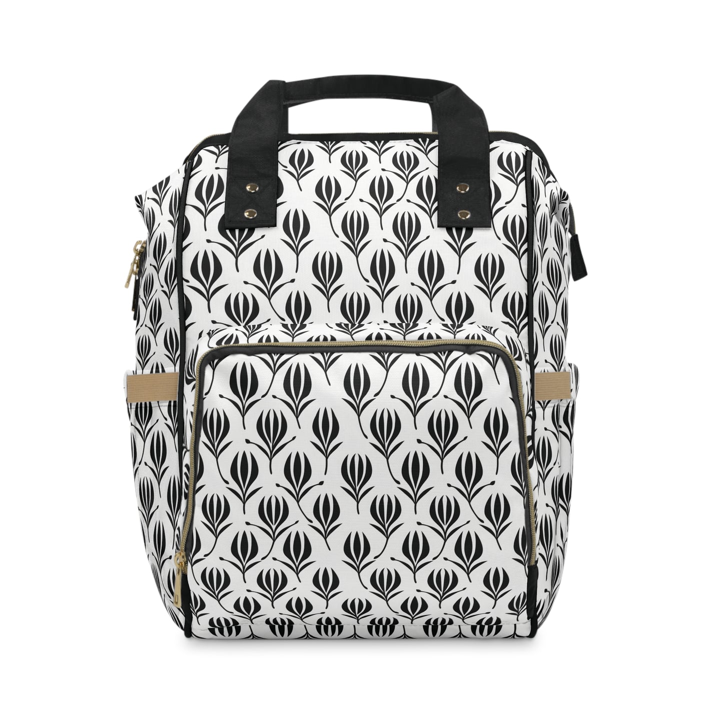 Multifunctional Monochrome Tulip Backpack for Every Adventure