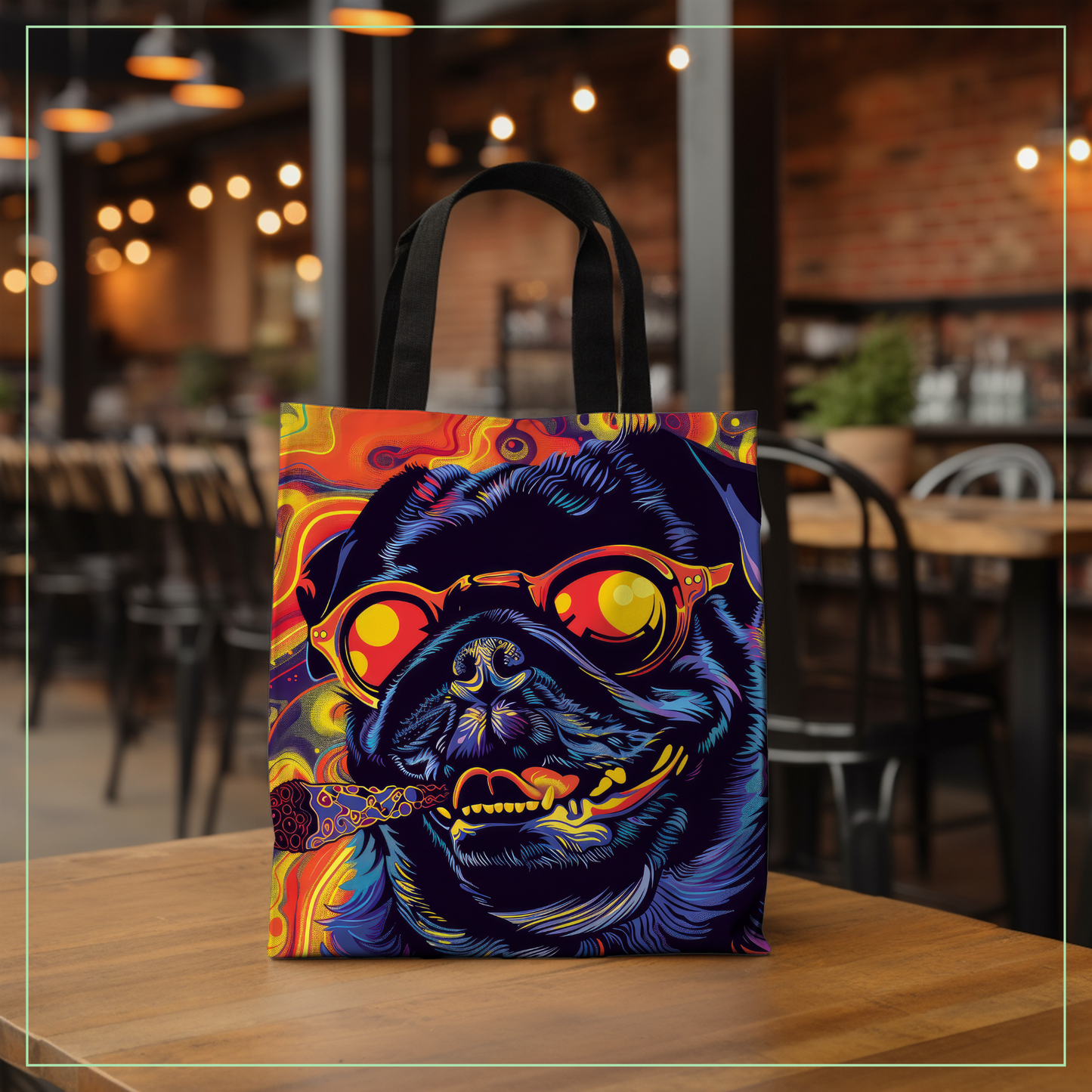 Dope - Pug Tote Bag Collection