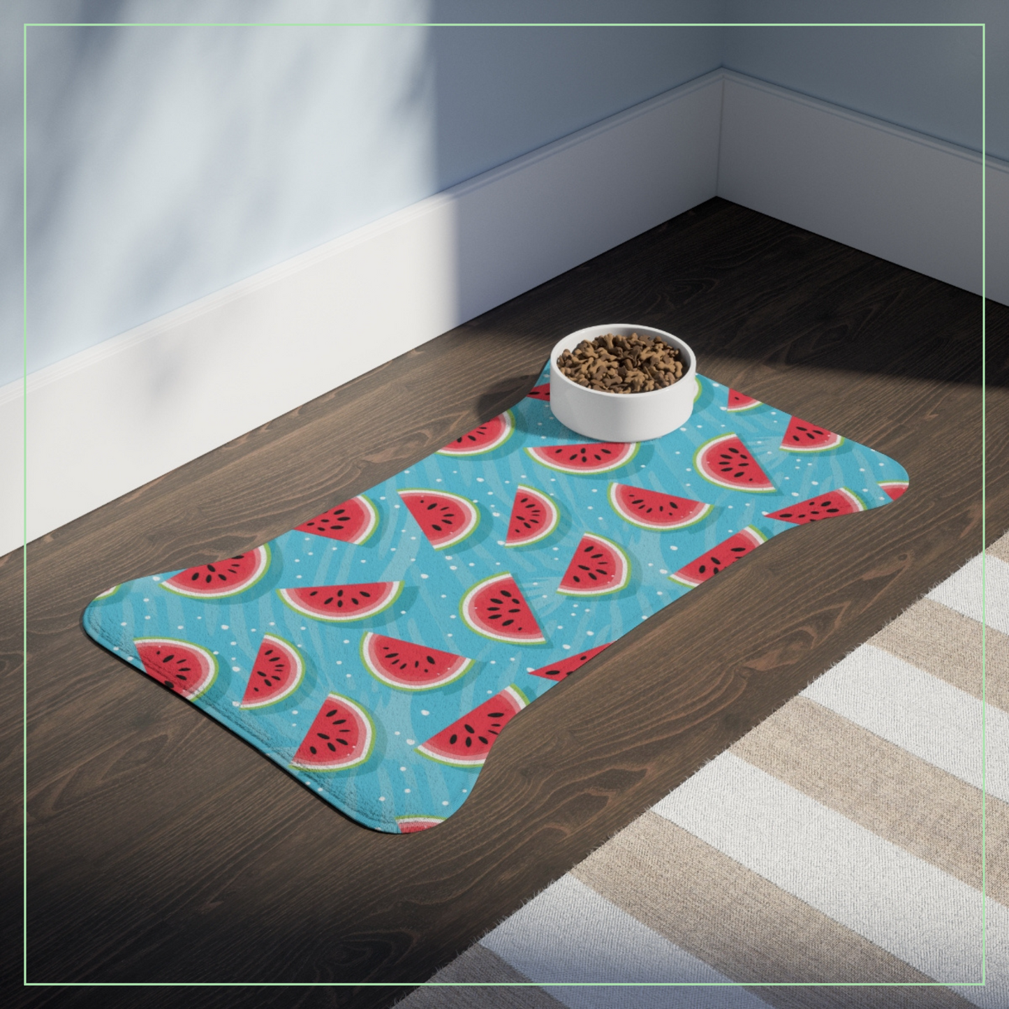 Watermelon Pet Food Mat