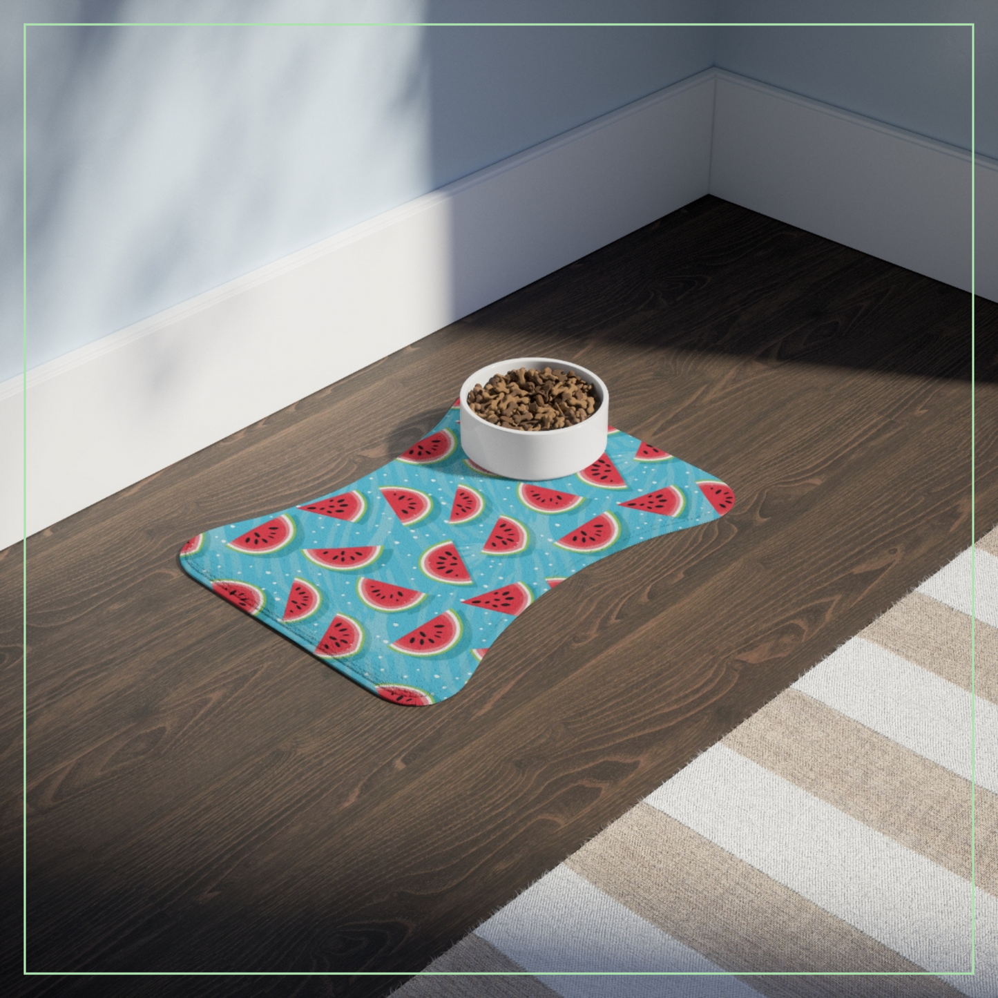 Watermelon Pet Food Mat