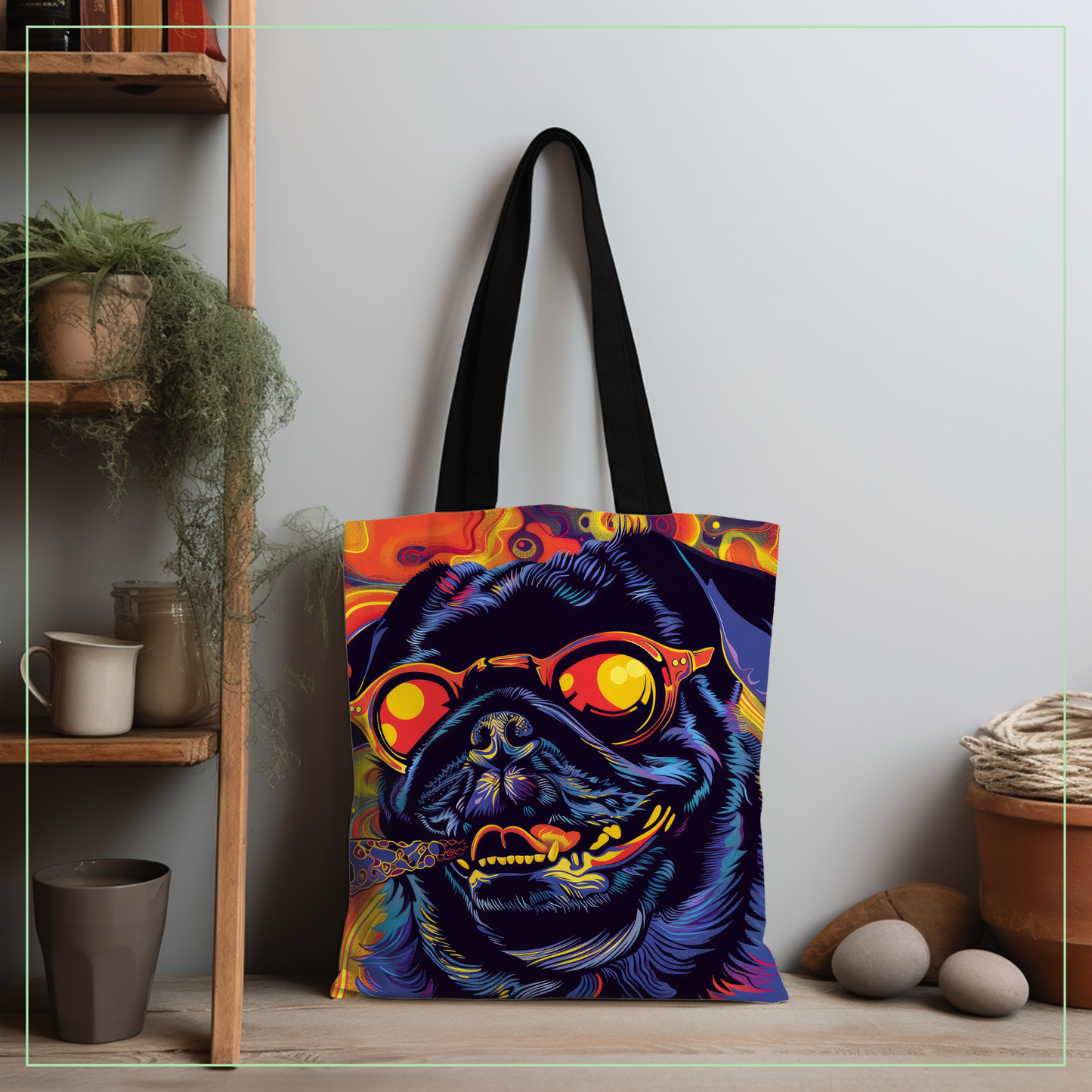 Dope - Pug Tote Bag Collection