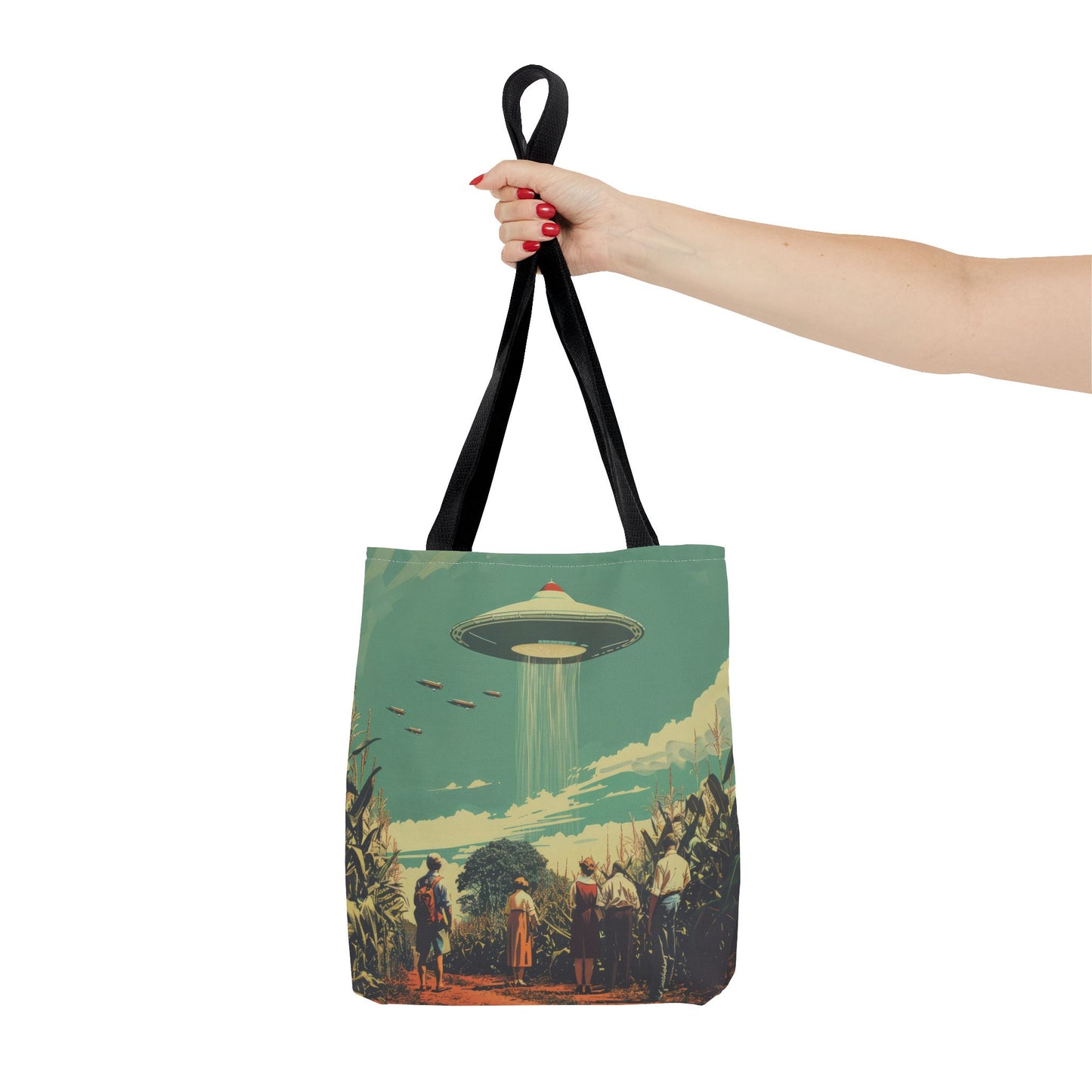 Alien Arrival - Tote Bag (AOP)