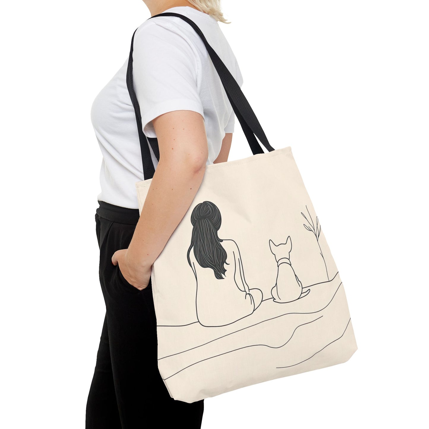 Quiet Moments - French Bulldog Tote Bag