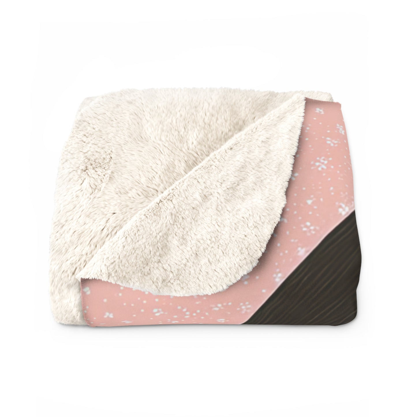 Serene Snuggles - Frenchie Sherpa Fleece Blanket