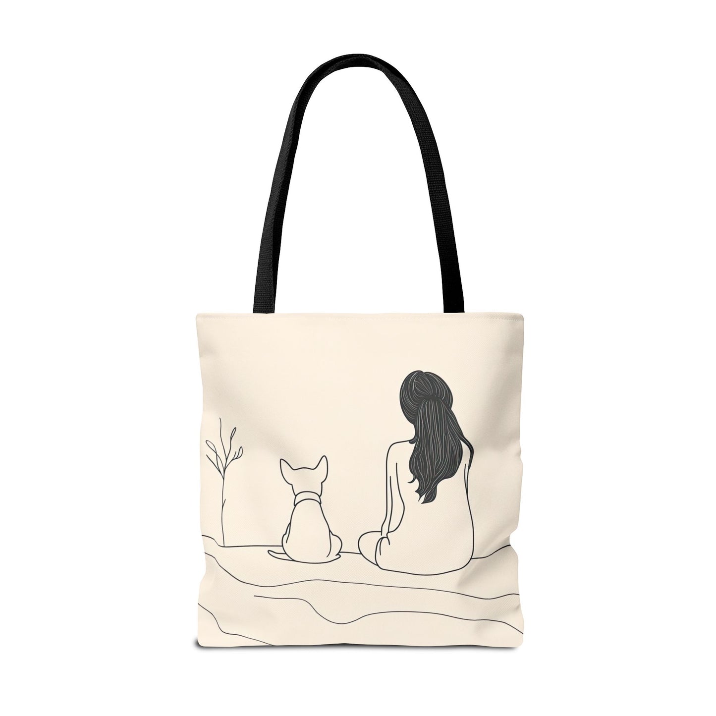 Quiet Moments - French Bulldog Tote Bag