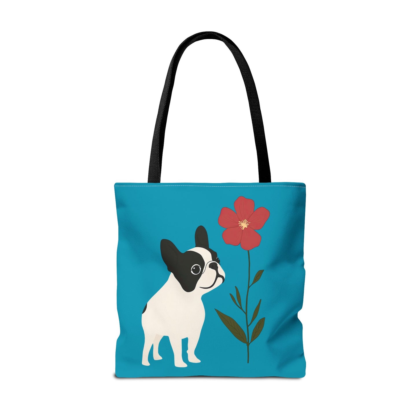 Curious - French Bulldog Tote Bag