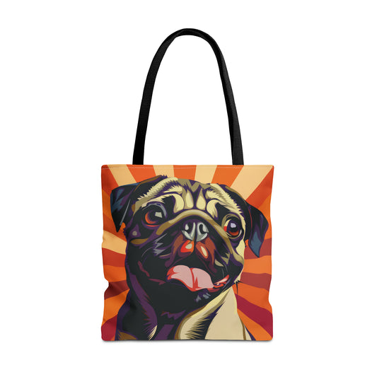 Radiant - Pug Tote Bag Collection
