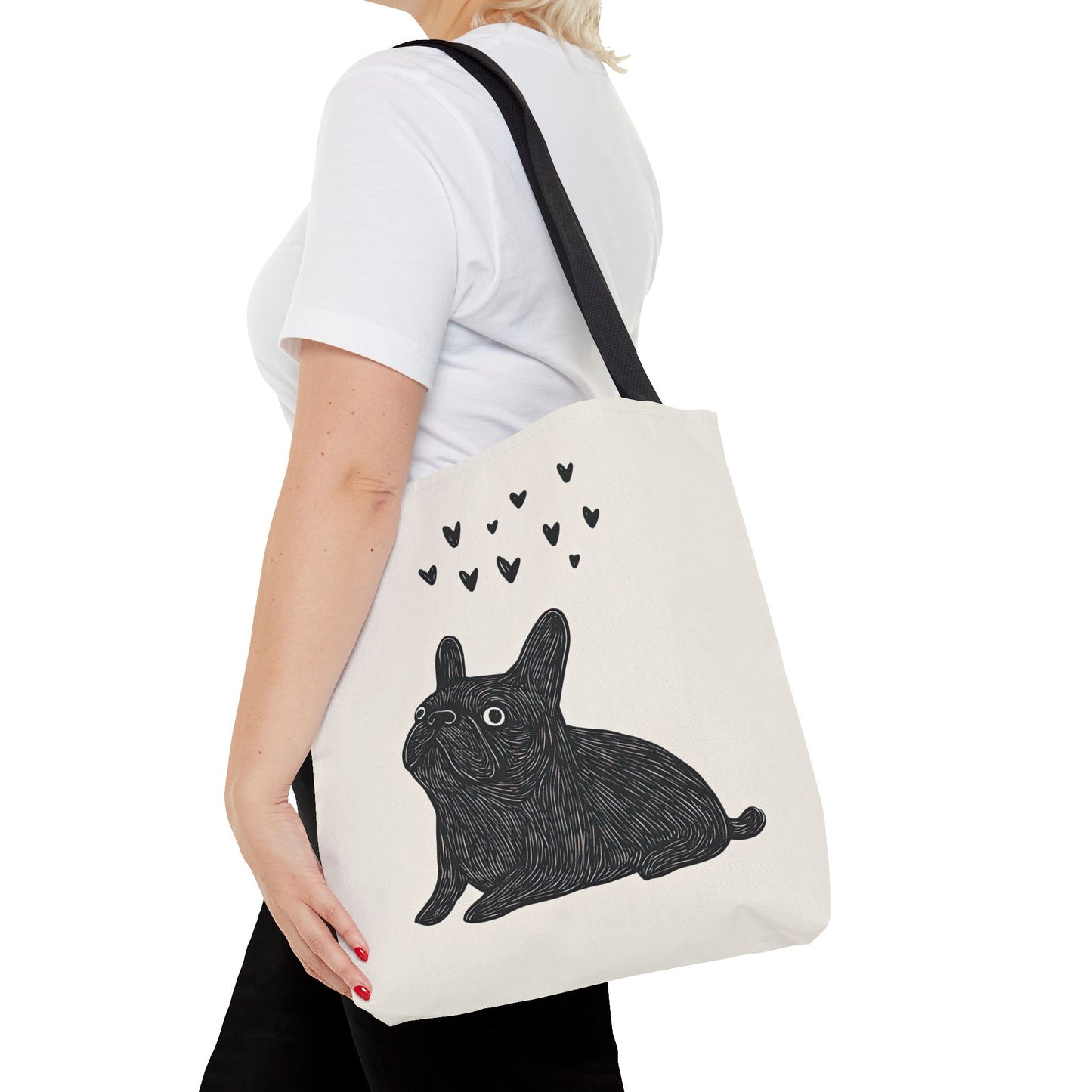 Frenchie Love - French Bulldog Tote Bag