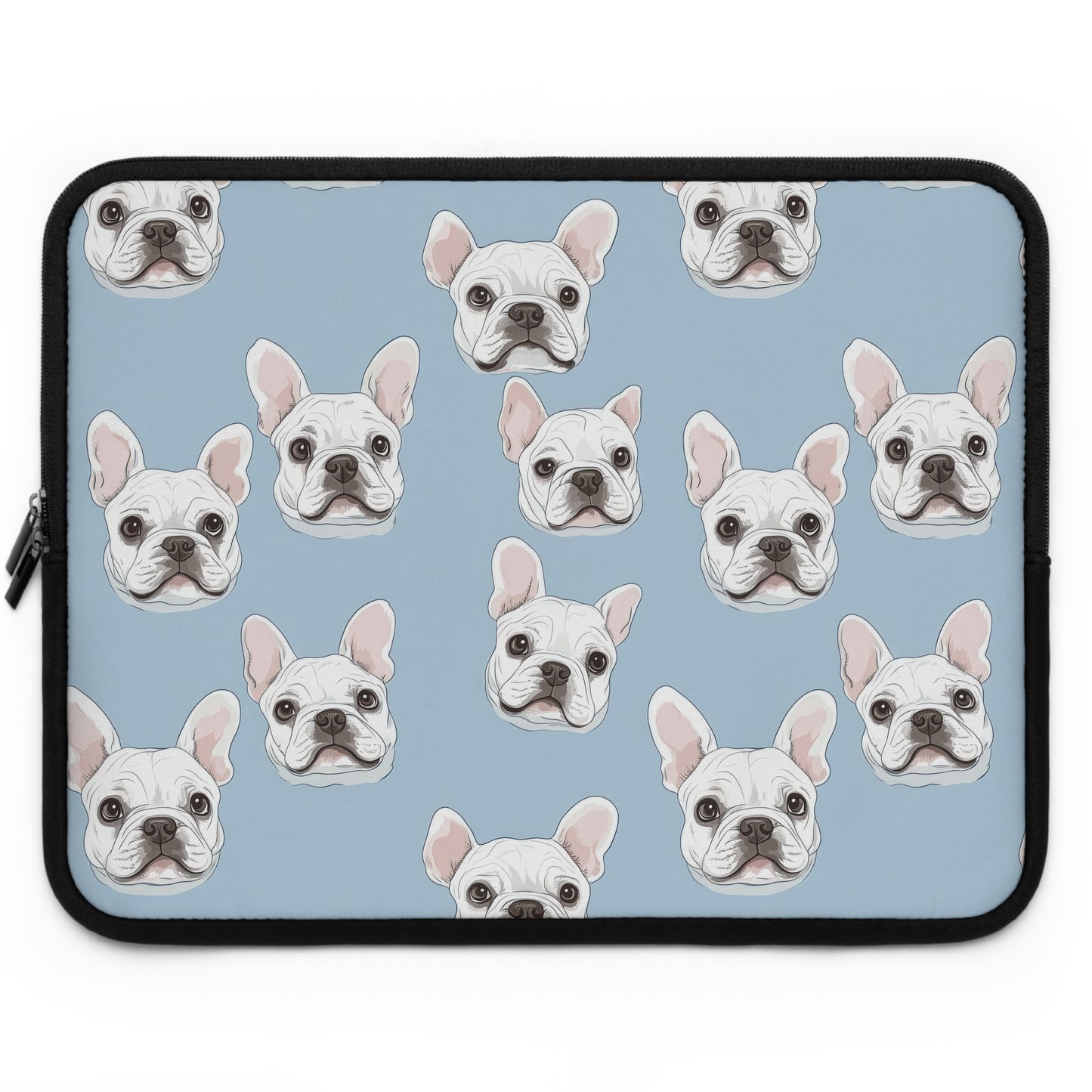 Blue Bulldog Bliss - Laptop Sleeve