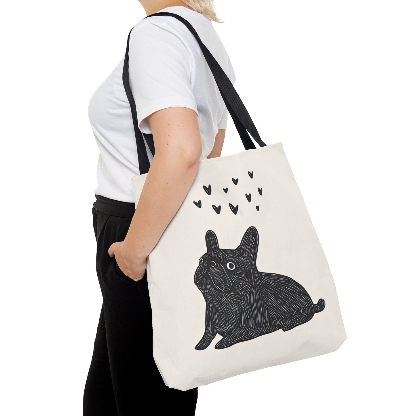 Frenchie Love - French Bulldog Tote Bag