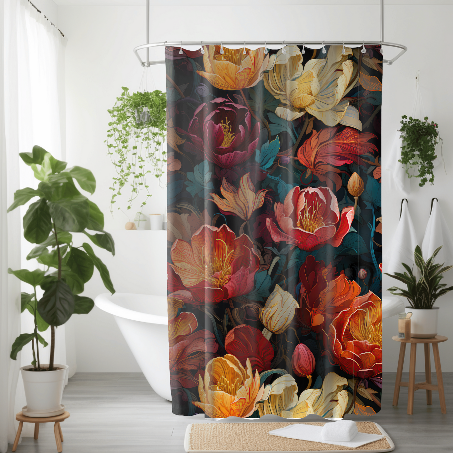 Mystic Blooms Curtain