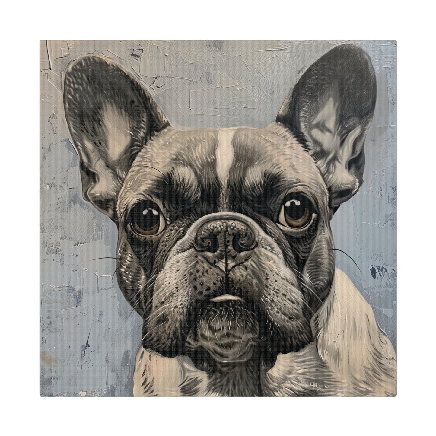 Frenchie - Matte Canvas