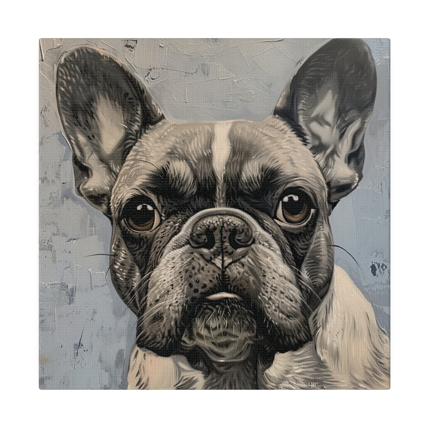 Frenchie - Matte Canvas