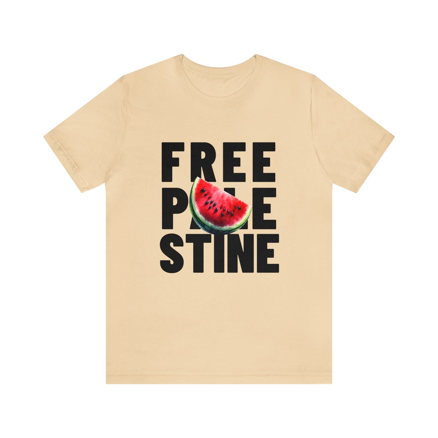 Free Palestine Water Melon T-shirt - Pro Palestine Collection