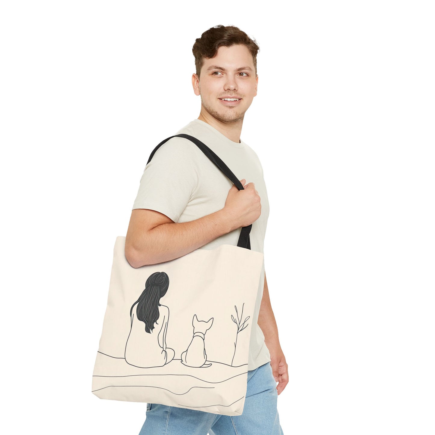 Quiet Moments - French Bulldog Tote Bag