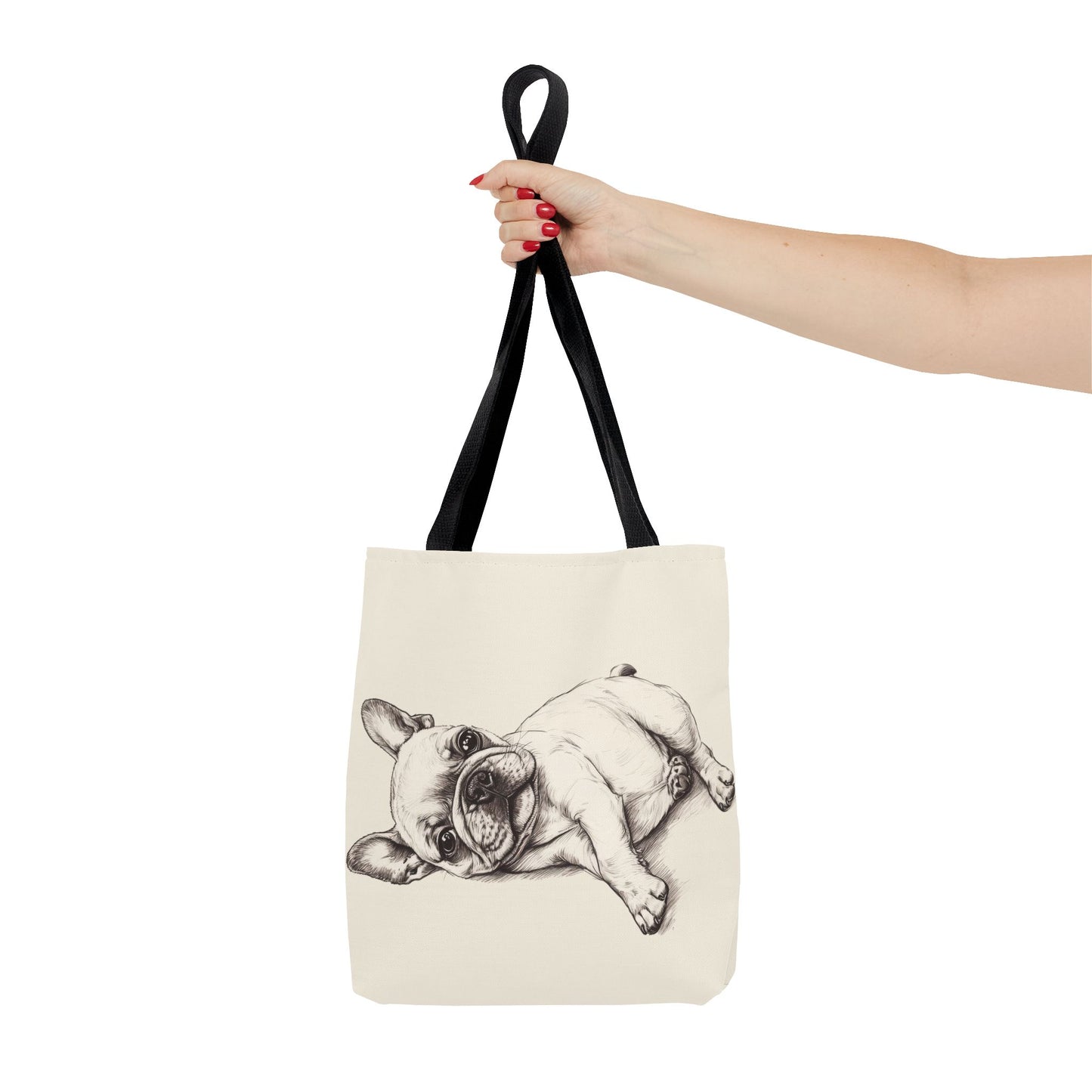 Snuggles and Snoozes - French Bulldog Tote Bag