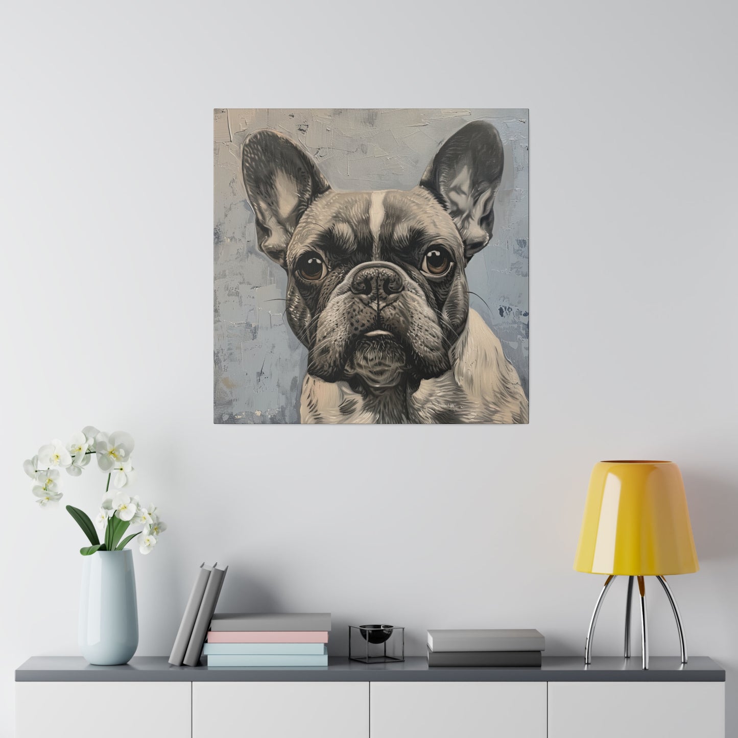 Frenchie - Matte Canvas