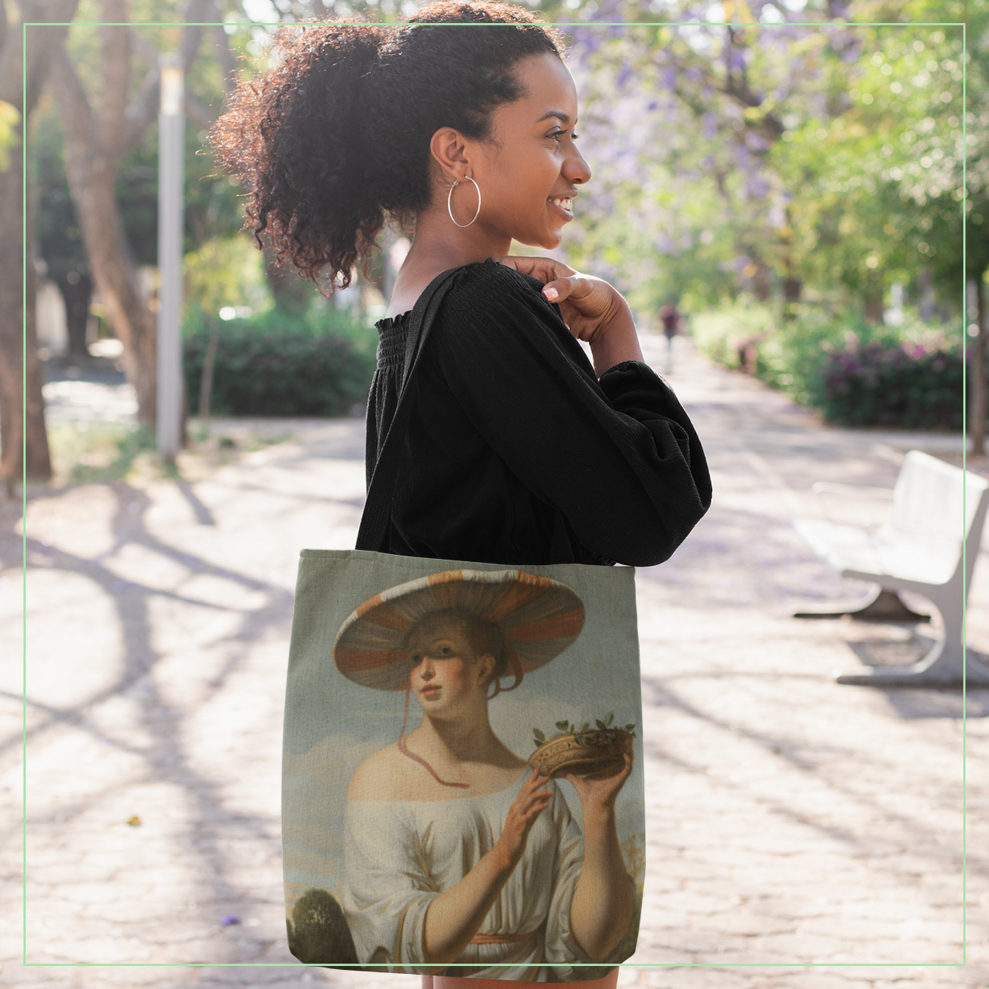 Art Tote Bag - Famous Painting Print from Dutch Painter Van Everdingen