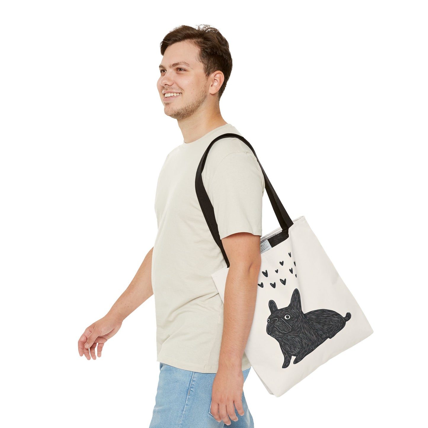 Frenchie Love - French Bulldog Tote Bag