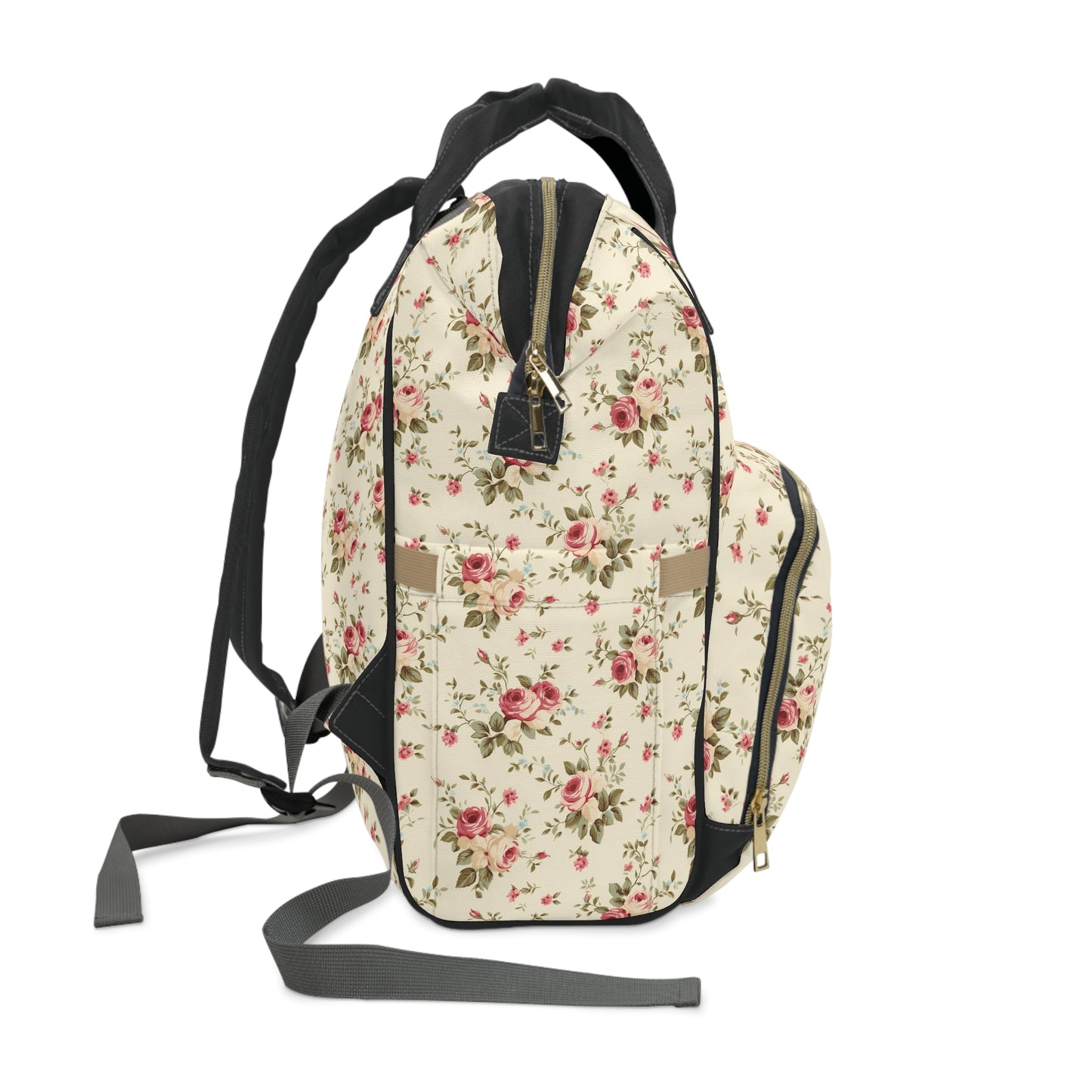 Retro Rose Multifunctional Backpack