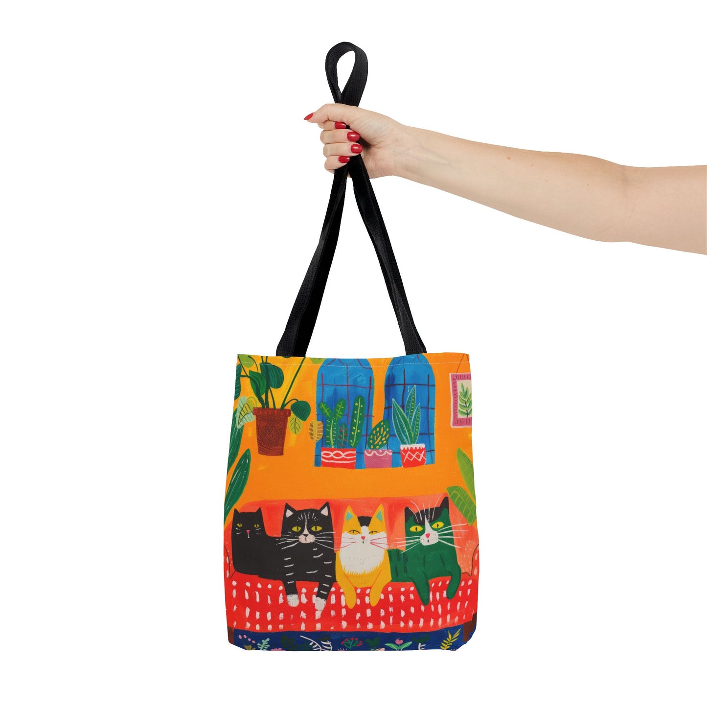 Cozy Cats Tote Bag (AOP)