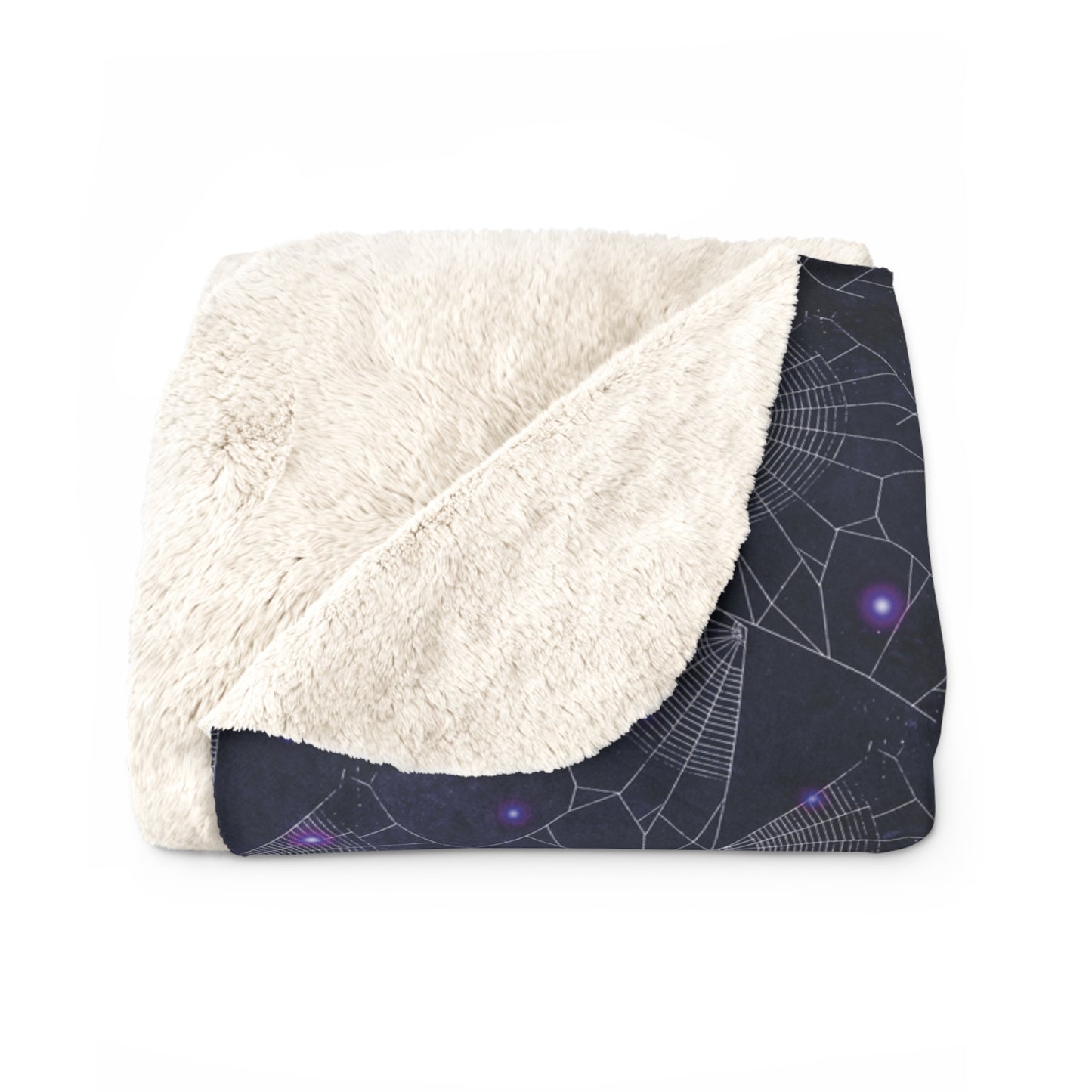 Celestial Webs - Sherpa Fleece Blanket