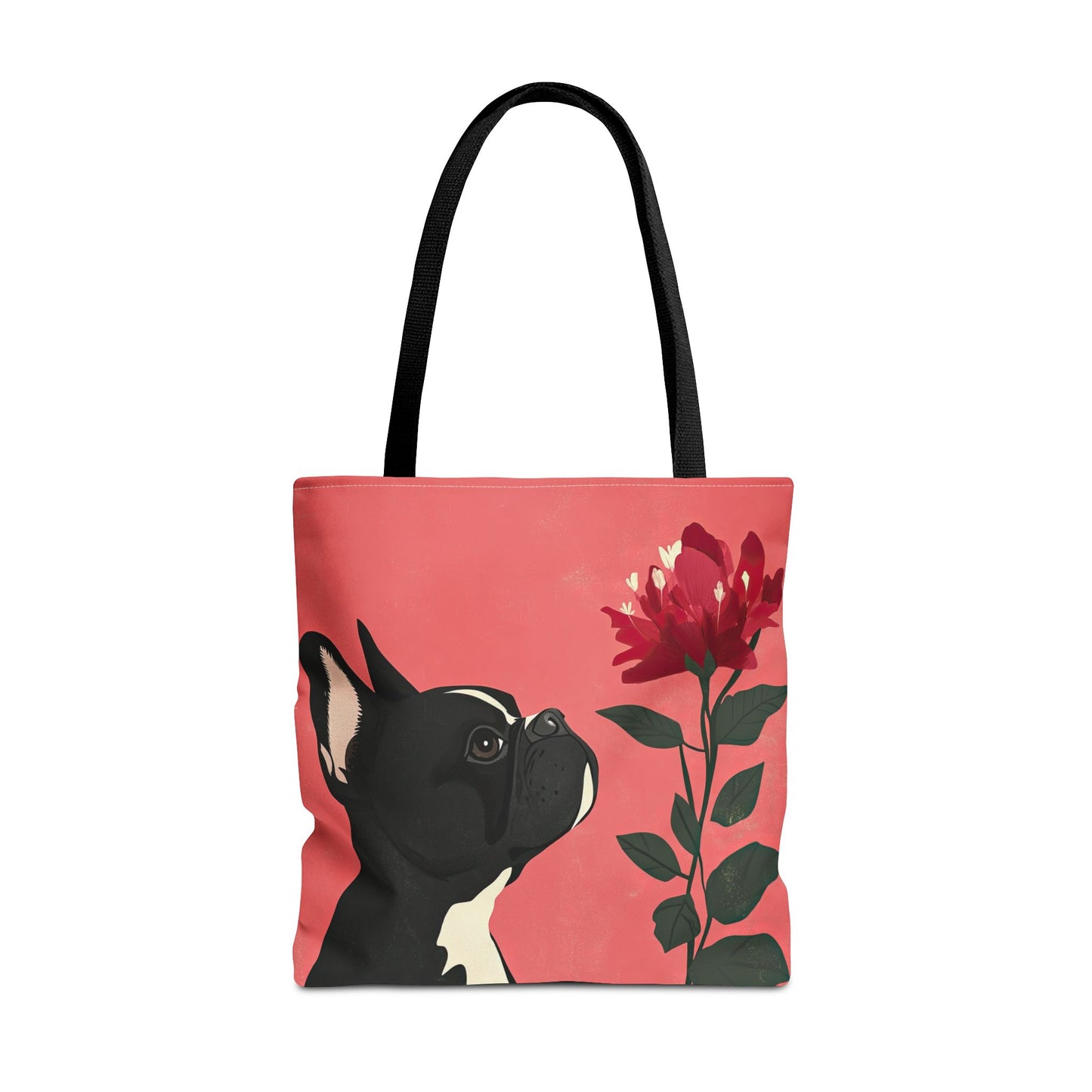 Frenchie Bloom - French Bulldog Tote Bag