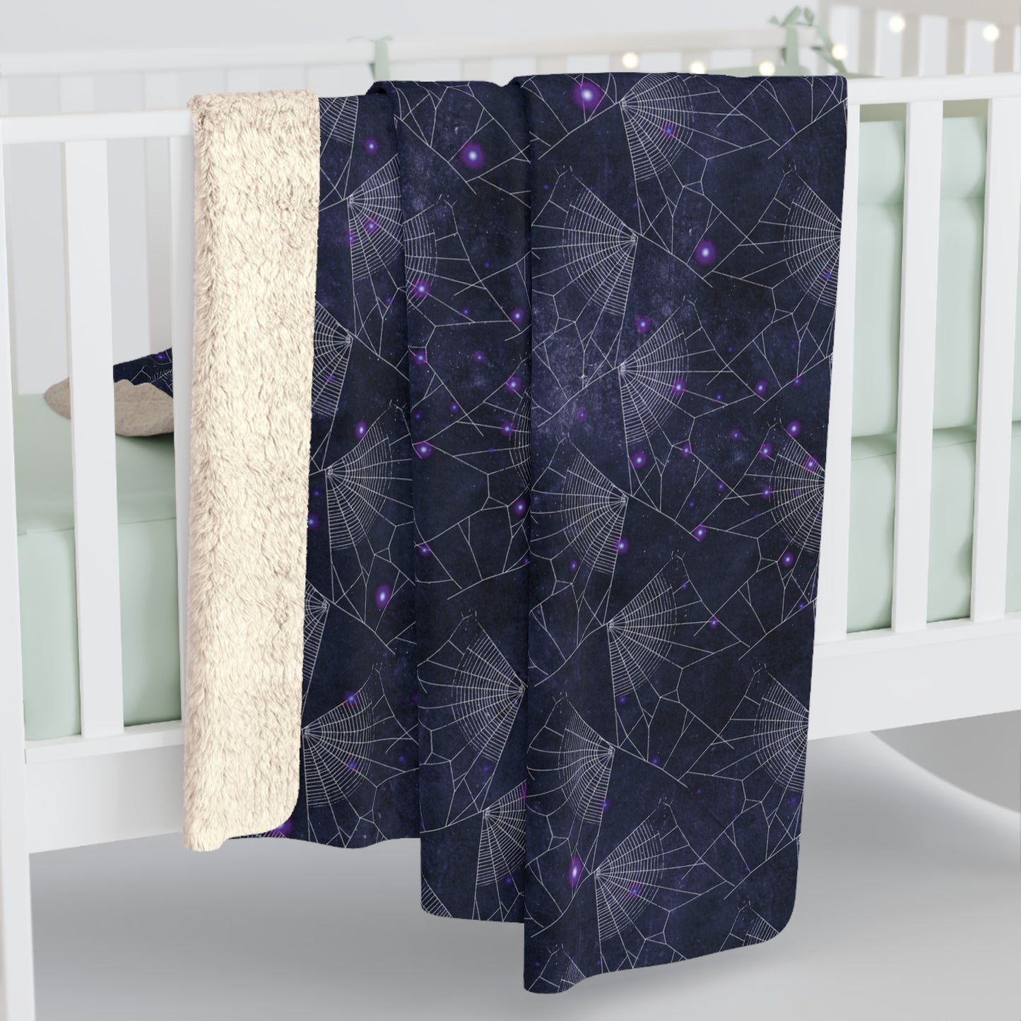 Celestial Webs - Sherpa Fleece Blanket