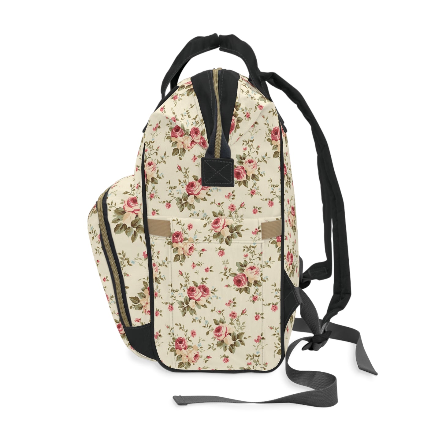 Retro Rose Multifunctional Backpack