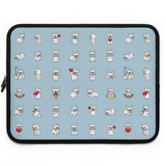 Tiny Frenchie Moments - Laptop Sleeve