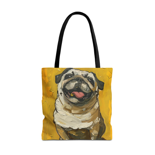 Jolly Pug - Pug Tote Bag Collection