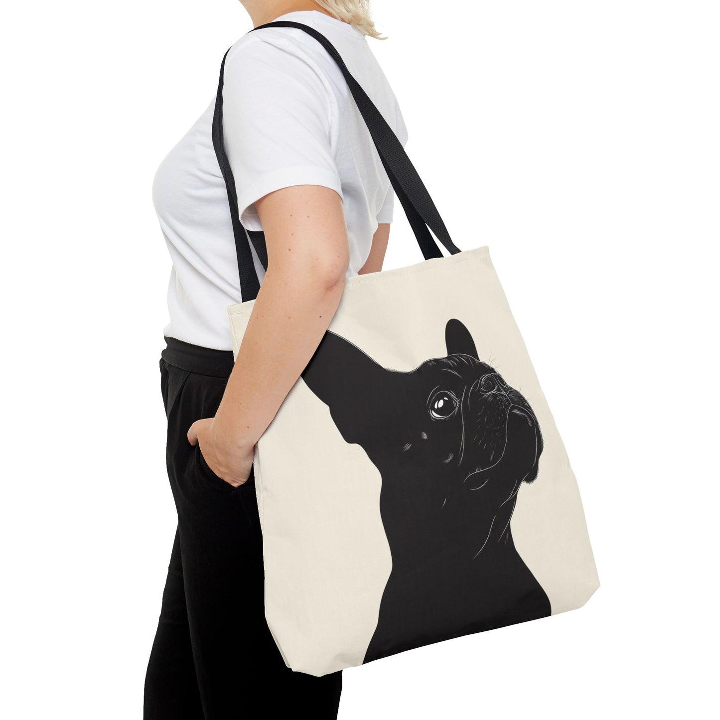 Blackie - French Bulldog Tote Bag