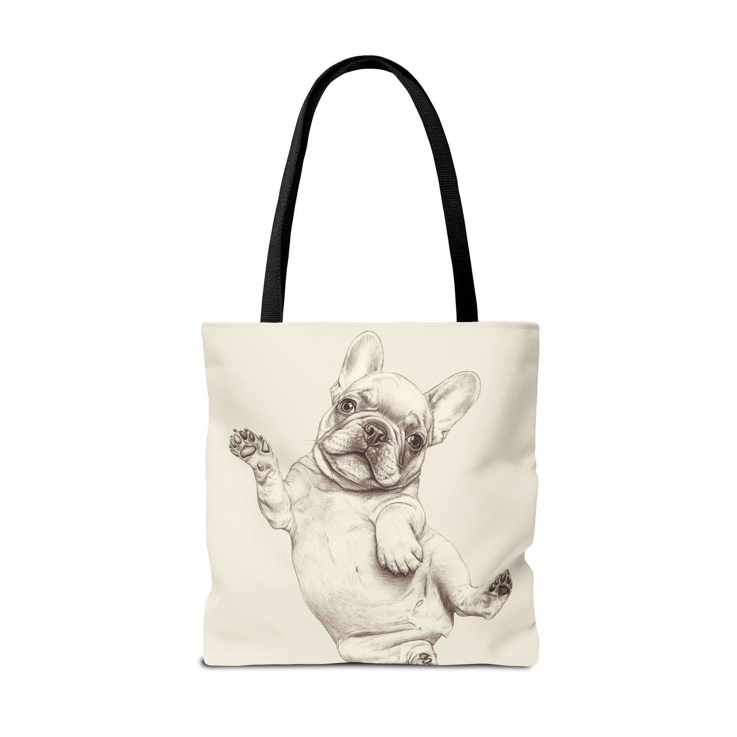 Snuggles and Snoozes - French Bulldog Tote Bag