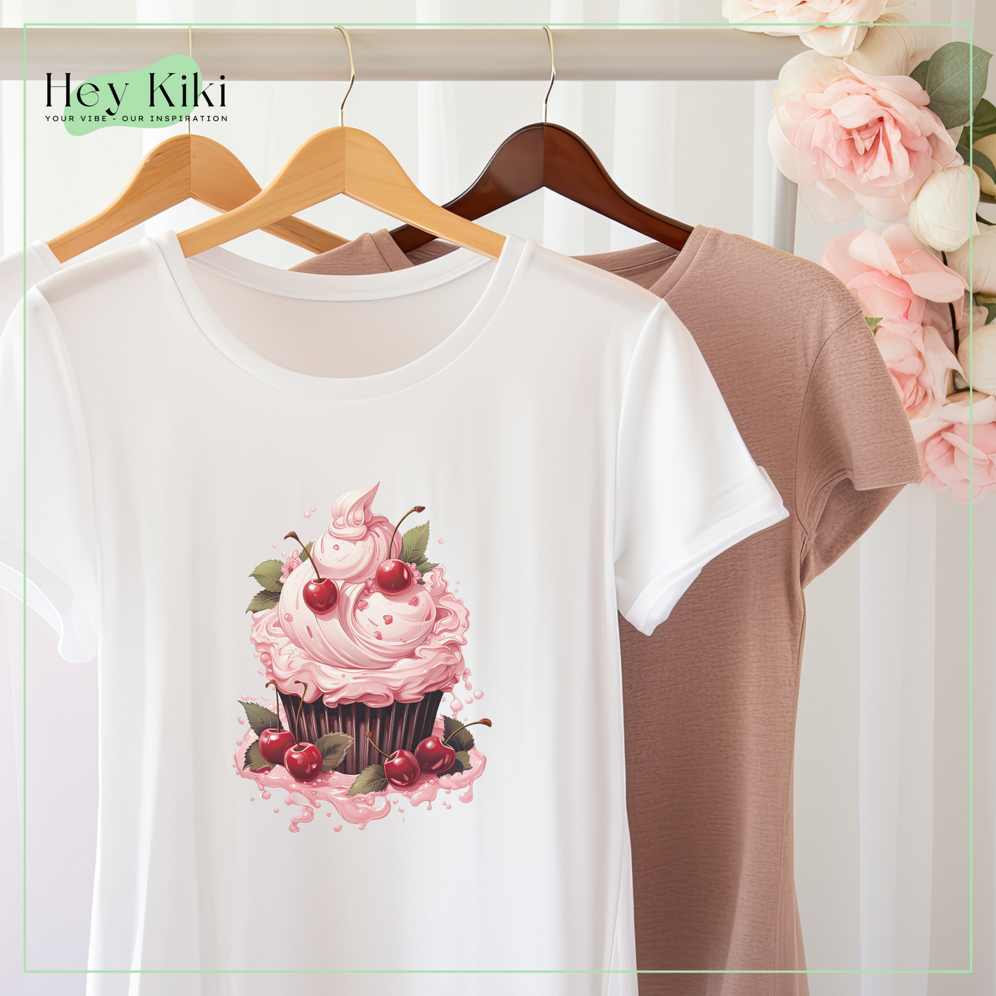 Sweet Surprise: Cherry Cupcake Tee