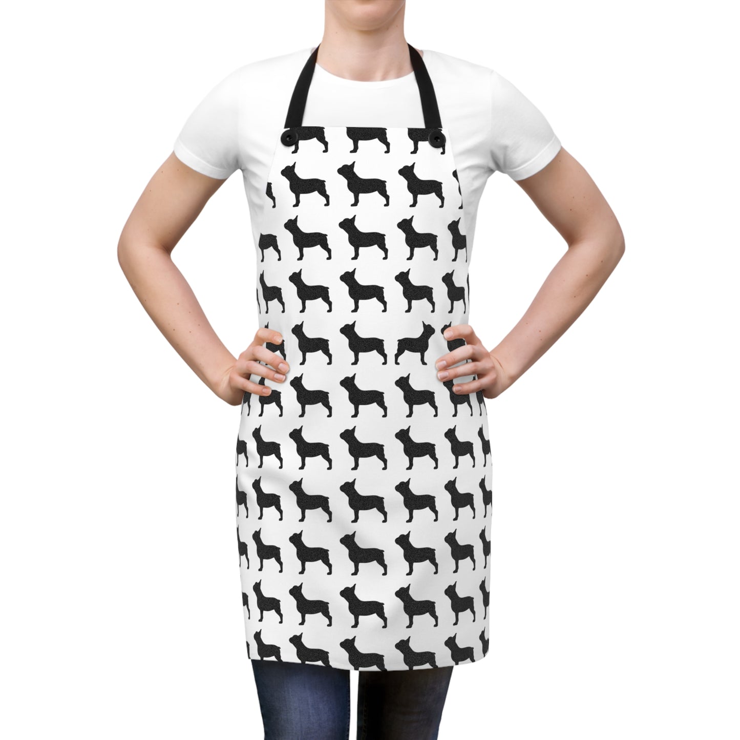 Black & White - French Bulldog Apron