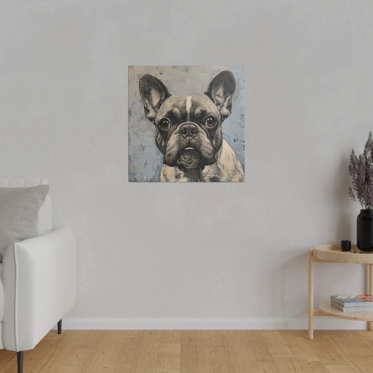 Frenchie - Matte Canvas