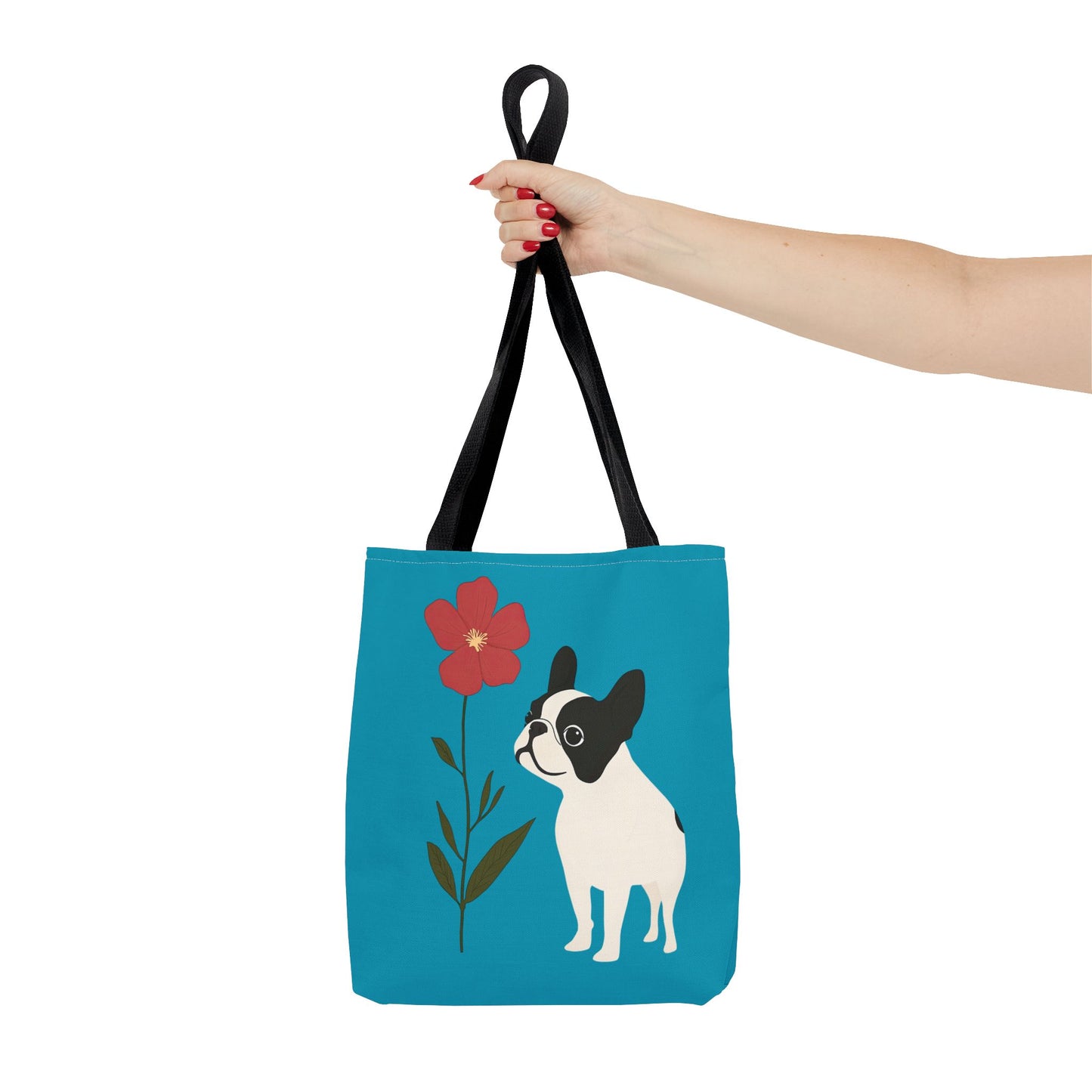 Curious - French Bulldog Tote Bag