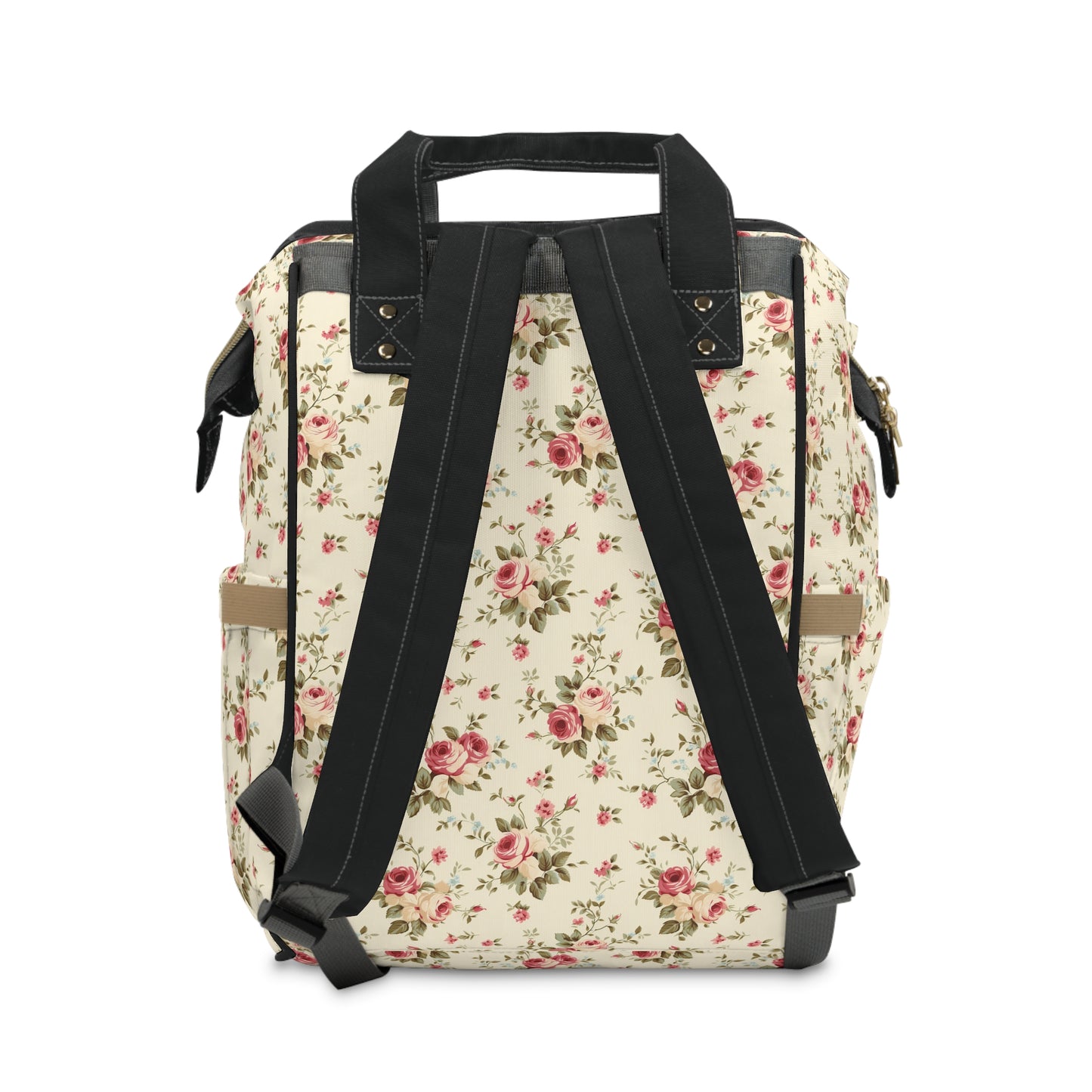 Retro Rose Multifunctional Backpack