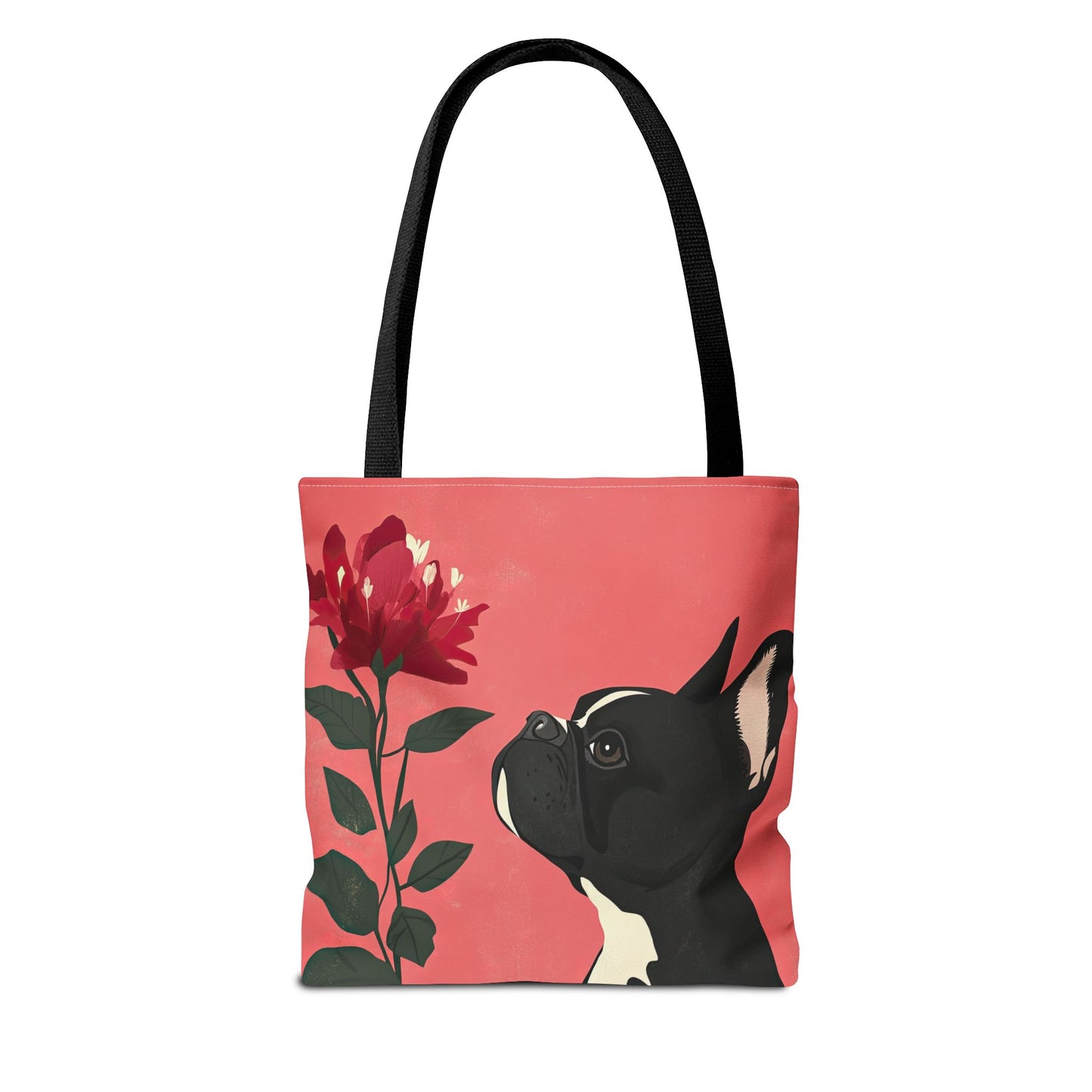 Frenchie Bloom - French Bulldog Tote Bag