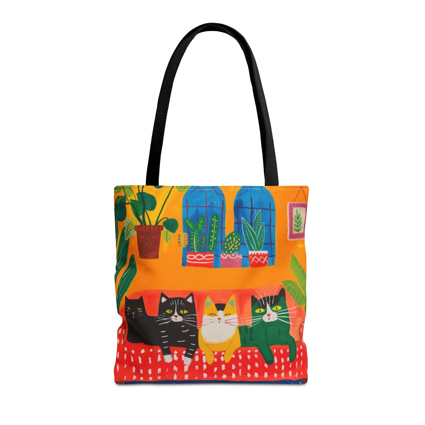 Cozy Cats Tote Bag (AOP)