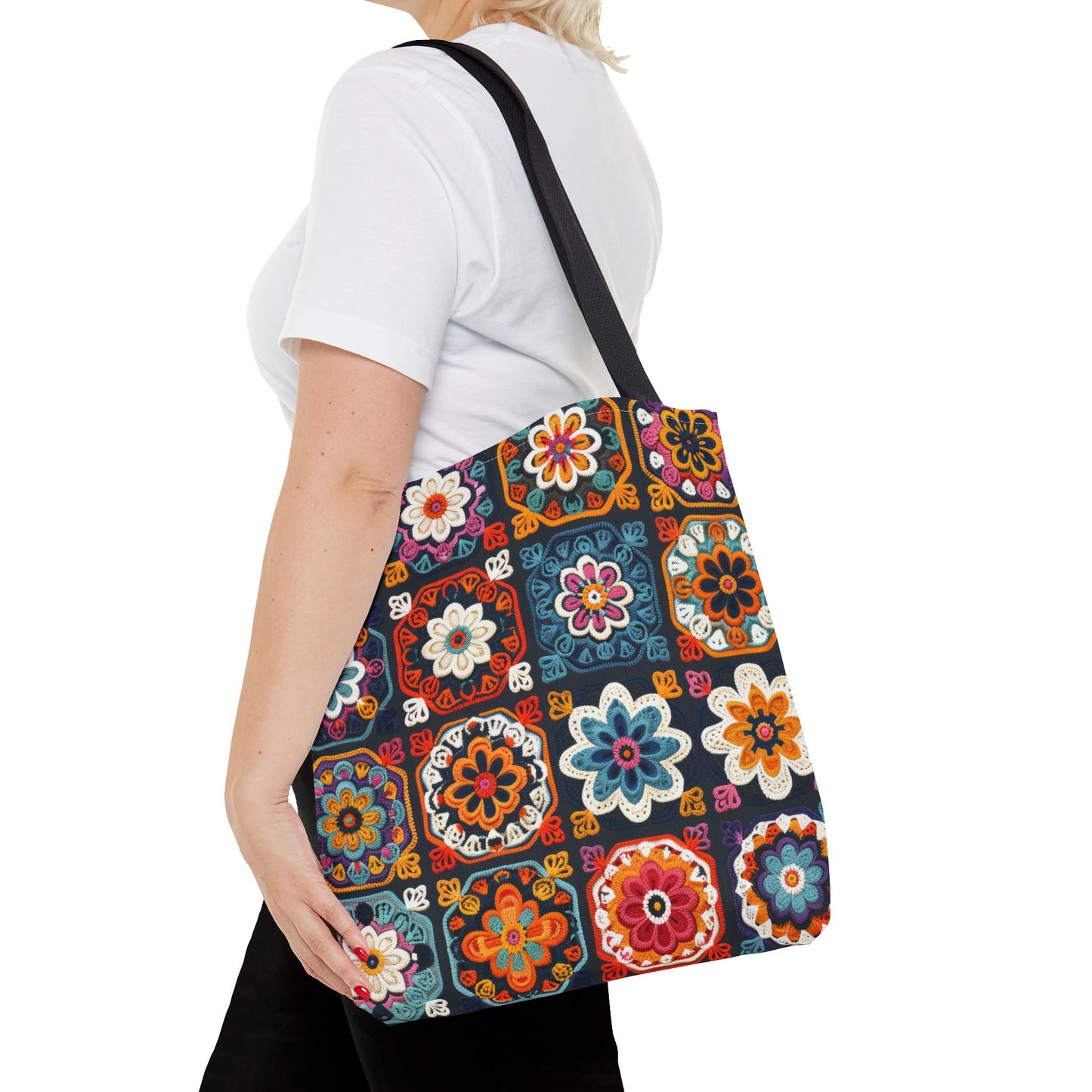 Granny Squares - Tote Bag