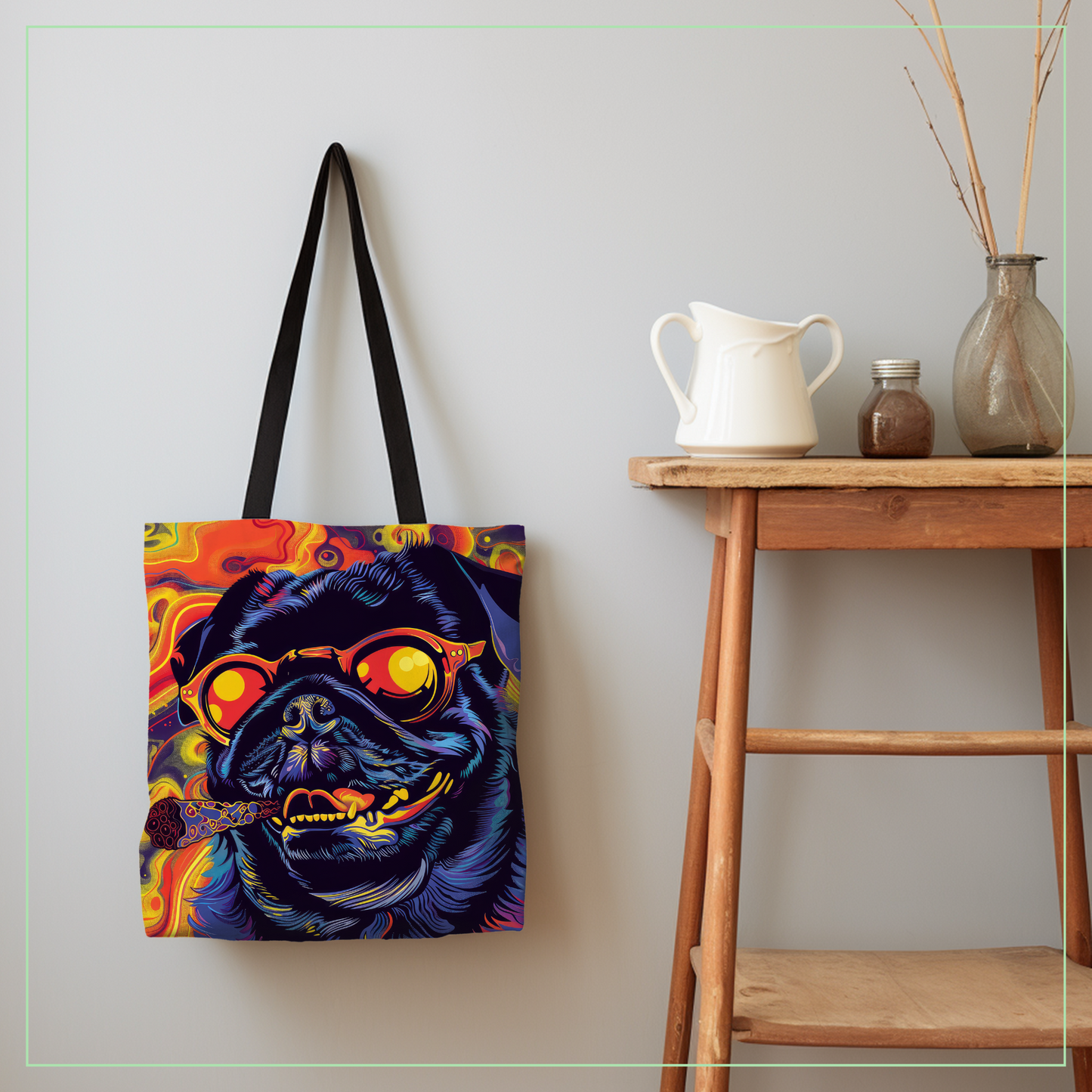Dope - Pug Tote Bag Collection
