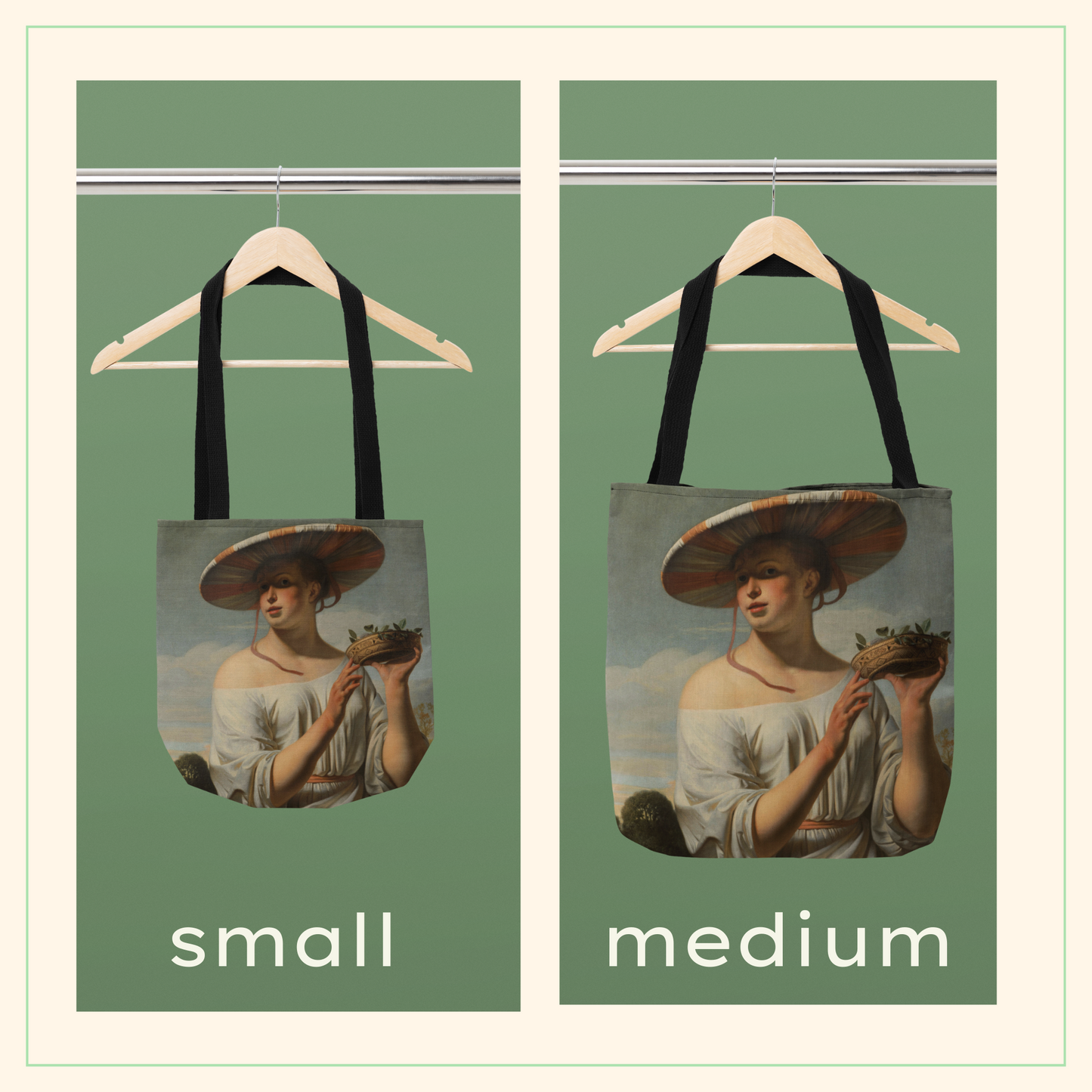 Art Tote Bag - Famous Painting Print from Dutch Painter Van Everdingen