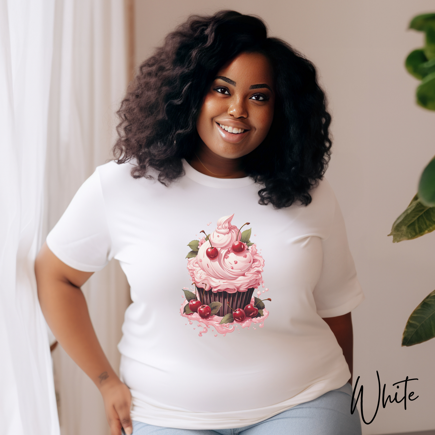 Sweet Surprise: Cherry Cupcake Tee